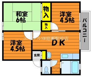 永瀬ＡＰの物件間取画像